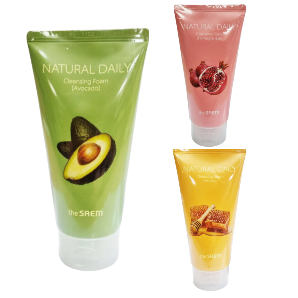 THE SAEM Пенка для умывания Natural Daily Cleansing Foam 150 ml