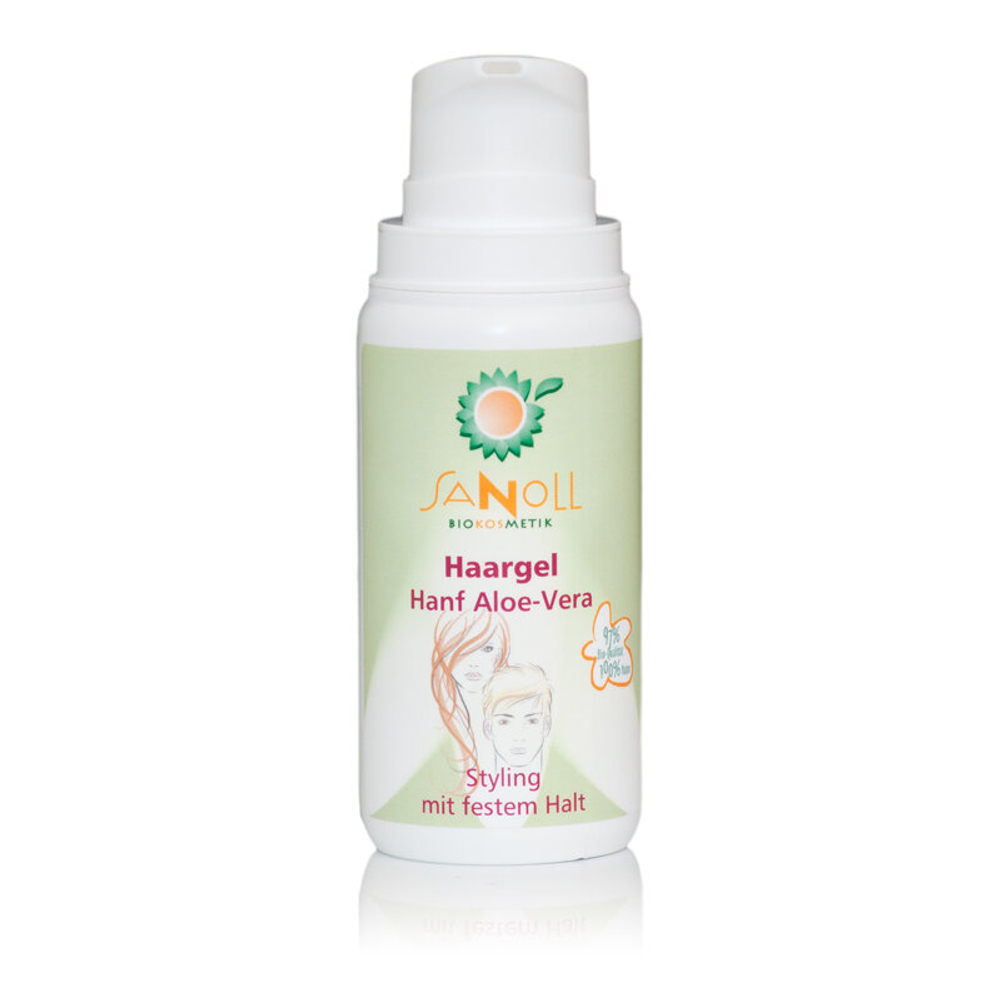 Гель для волос Sanoll с коноплей и алоэ вера, 100 мл