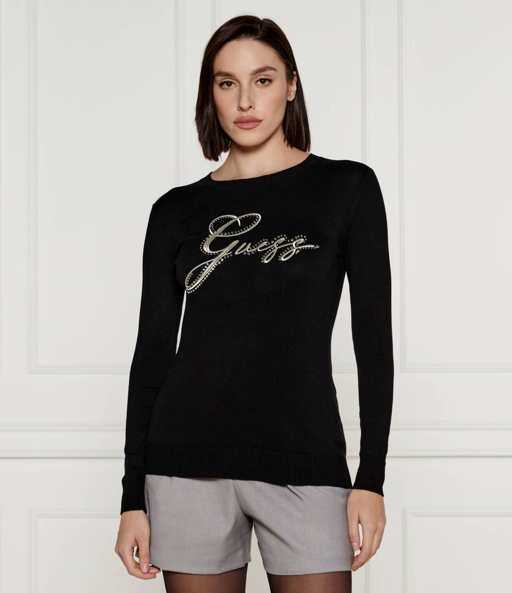 Свитер GUESS - черный(W4BR04 Z2NQ2)