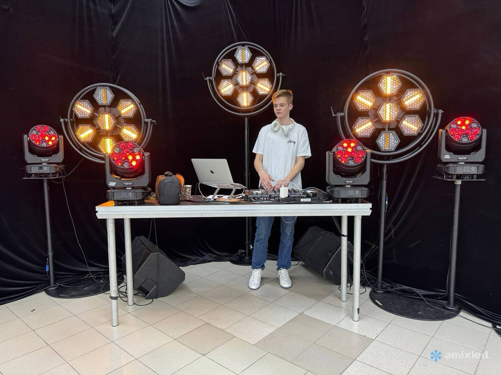 Световой прибор Amixled P1 RETRO LIGHT