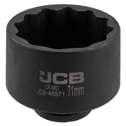 Головка ударная 3/4'', 71мм (12гр.) JCB JCB-46871