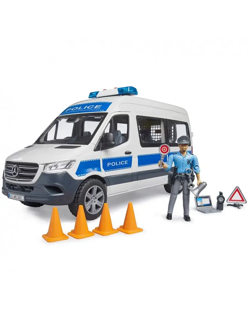 Полицейская машина Mercedes Benz Sprinter Bruder 02683
