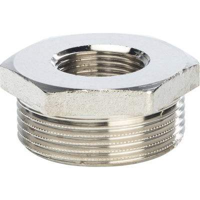 Футорка Stout 1"X1/2" нар-вн никель