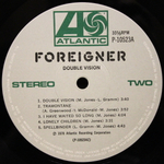Foreigner / Double Vision (LP)