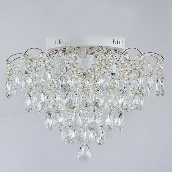 Люстра потолочная Reluce E27  04039-0.3-06 WH+GOLD PN