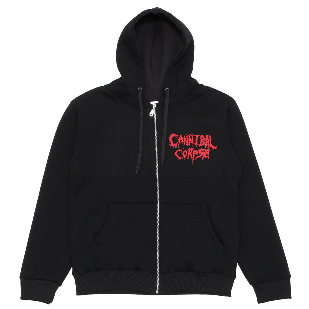 Толстовка на молнии Cannibal Corpse Hammer Smashed Face (018)