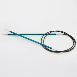 Спицы круговые Zing, 8мм/80см, KnitPro,(47136)