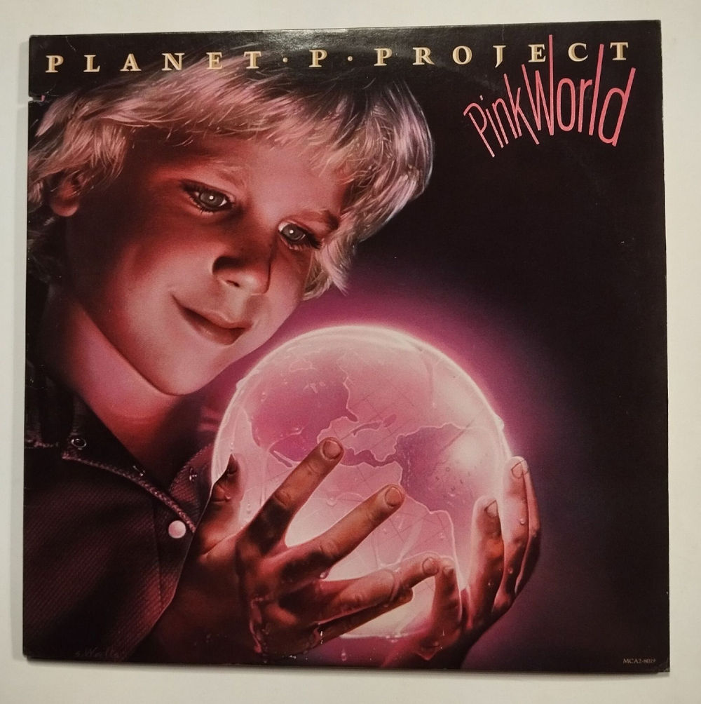 Винтажная виниловая пластинка LP Planet P Project Pink World (USA 1984)