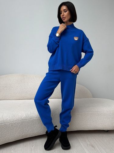 Костюм женский Мишка синий