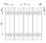 3244616 - RBO 10 BU - Болтовые клеммы