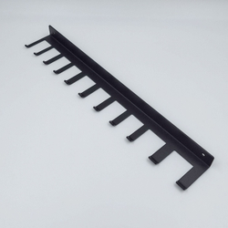 Держатель для хранения всех типов ключей настенный черный