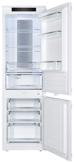 Встраиваемый двухкамерный холодильник Zigmund & Shtain BR 24 X