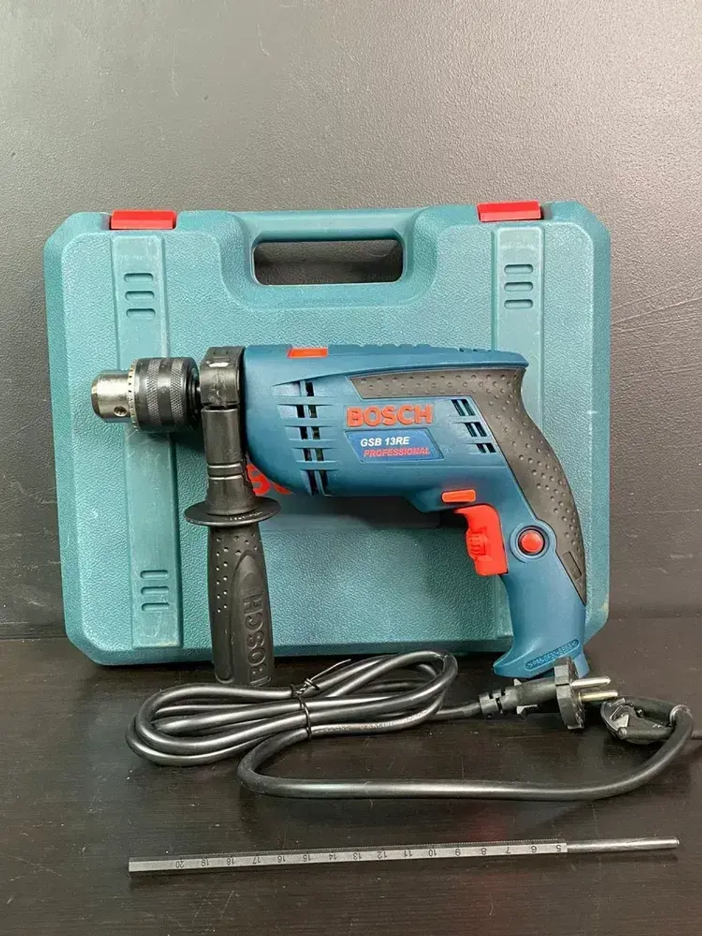 Ударная дрель GSB 13 RE в кейсе