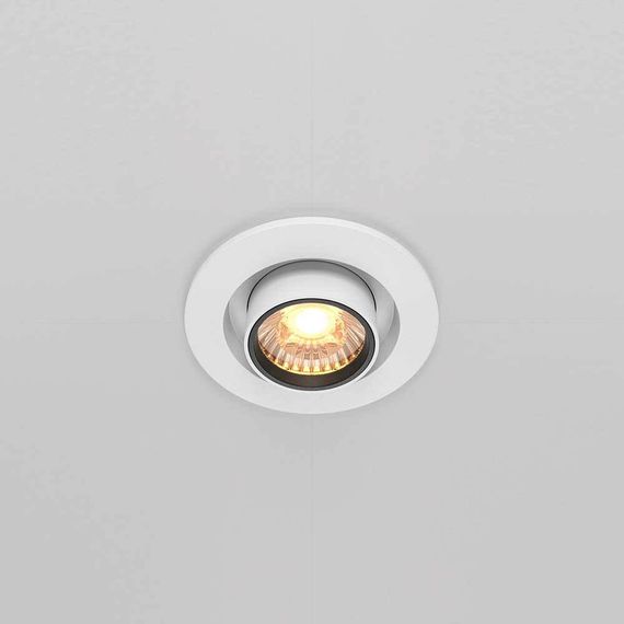 Встраиваемый светодиодный спот Maytoni Technical Hidden DL045-01-10W3K-W