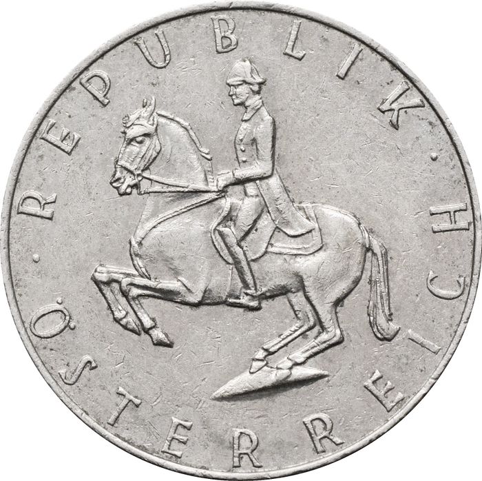 5 шиллингов 1968-2001 Австрия