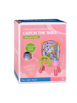 Развивающий модуль с шариками для детей розовый (BW018)