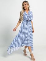 Платье Росарио (бело-голубое) П15699-39М LT Collection