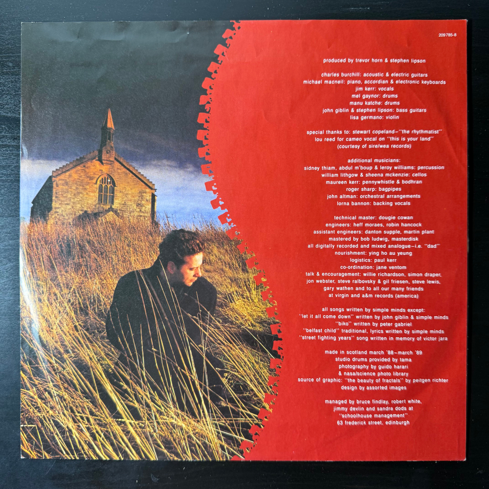 Виниловая пластинка Simple Minds - Street Fighting Years LP
