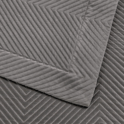 Покрывало Luxury Herringbone Slate Grey (270 x 260 см)