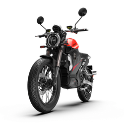 Электромотоцикл WHITE SIBERIA SUPER SOCO TC MAX 2024 Красный