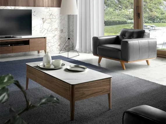 Кресло Angel Cerda 5606-1P, черная кожа