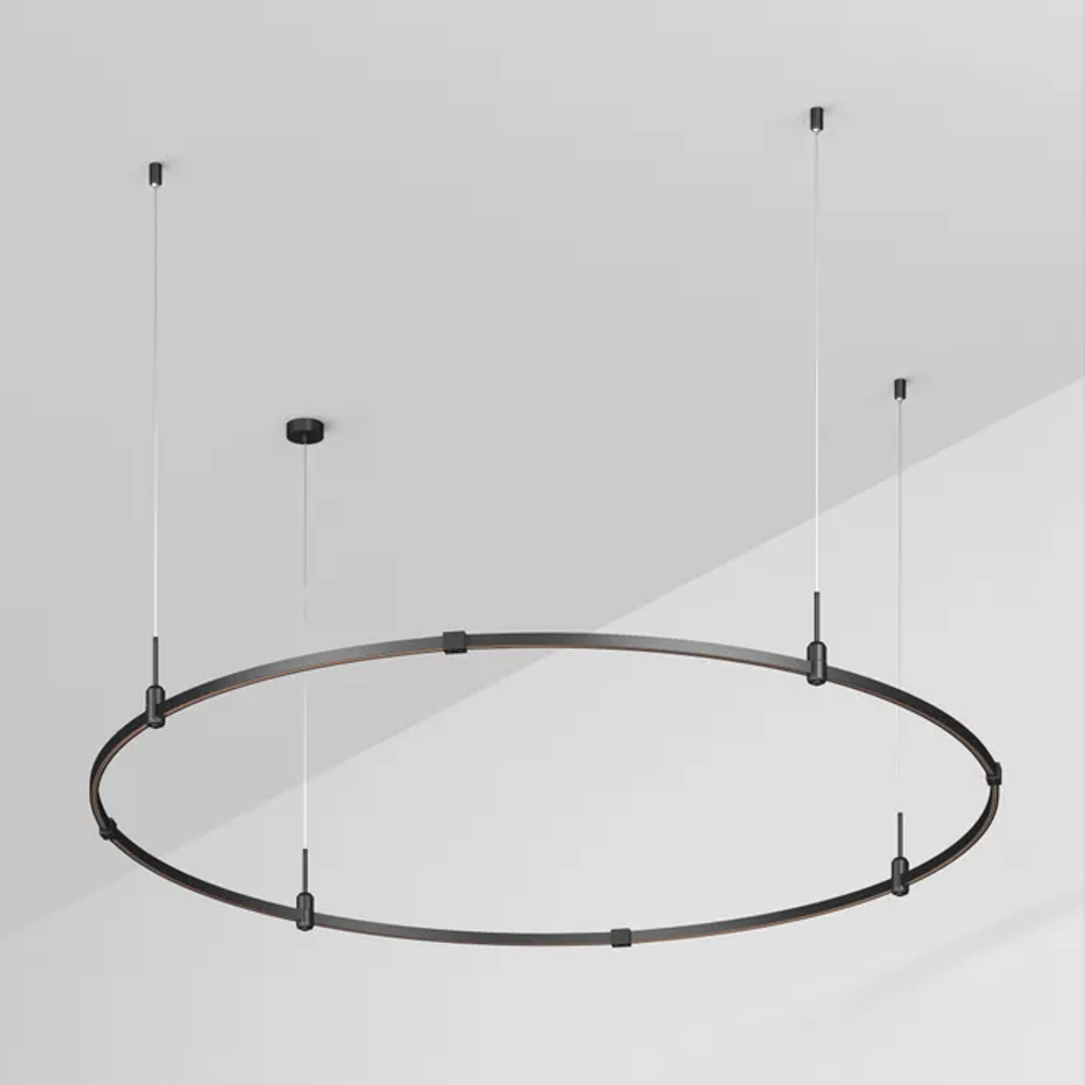 Основание ART-APRIORI-ROUND-HANG-R1500 (BK) (Arlight, IP20 Металл, 3 года) 048491