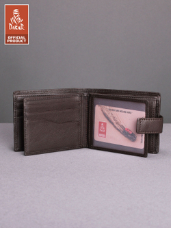 DKB1101R Castanho - Портмоне Dakar с RFID защитой