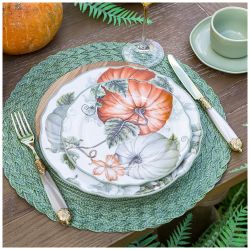 НАБОР ТАРЕЛОК ОБЕДЕННЫХ LEFARD "VILLAGE" 2 ШТ. 25,5 СМ (КОР=9НАБ.)