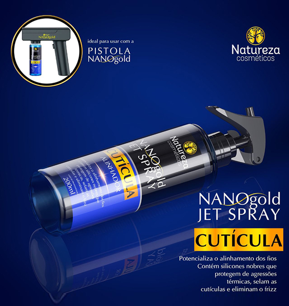 Natureza NANOgold Jet Spray Cuticula