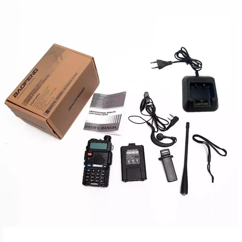 Радиостанция Baofeng UV-5R 5W 2, Black
