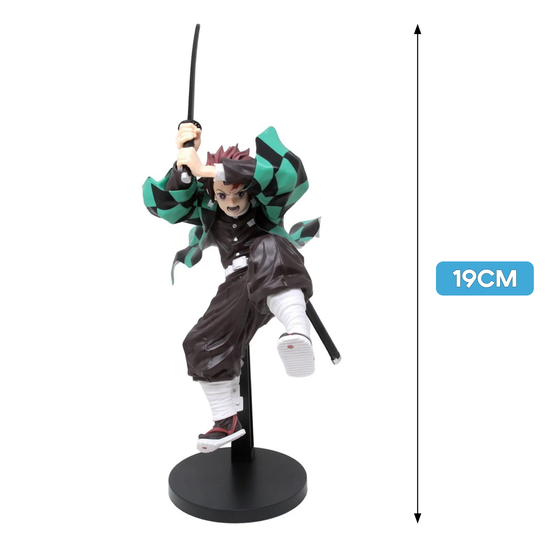 Фигурка Demon Slayer: Kimetsu No Yaiba, Maximatic, Tanjiro Kamado Maximatic, 19 см / Фигурка по мотивам аниме "Клинок, рассекающий демонов", Танджиро Камадо, 19 см