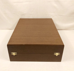 Подарочный набор стопок "Ковбой. За удачу!" на мраморе с чернением