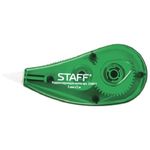 Корректирующая лента Staff, 5мм/5м, в блистере, цвет корп. зеленый