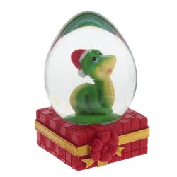 GAEM Фигурка декоративная в стекл шаре "Змея", D6.5 см, L6 W6,5 H10 см, 4в.