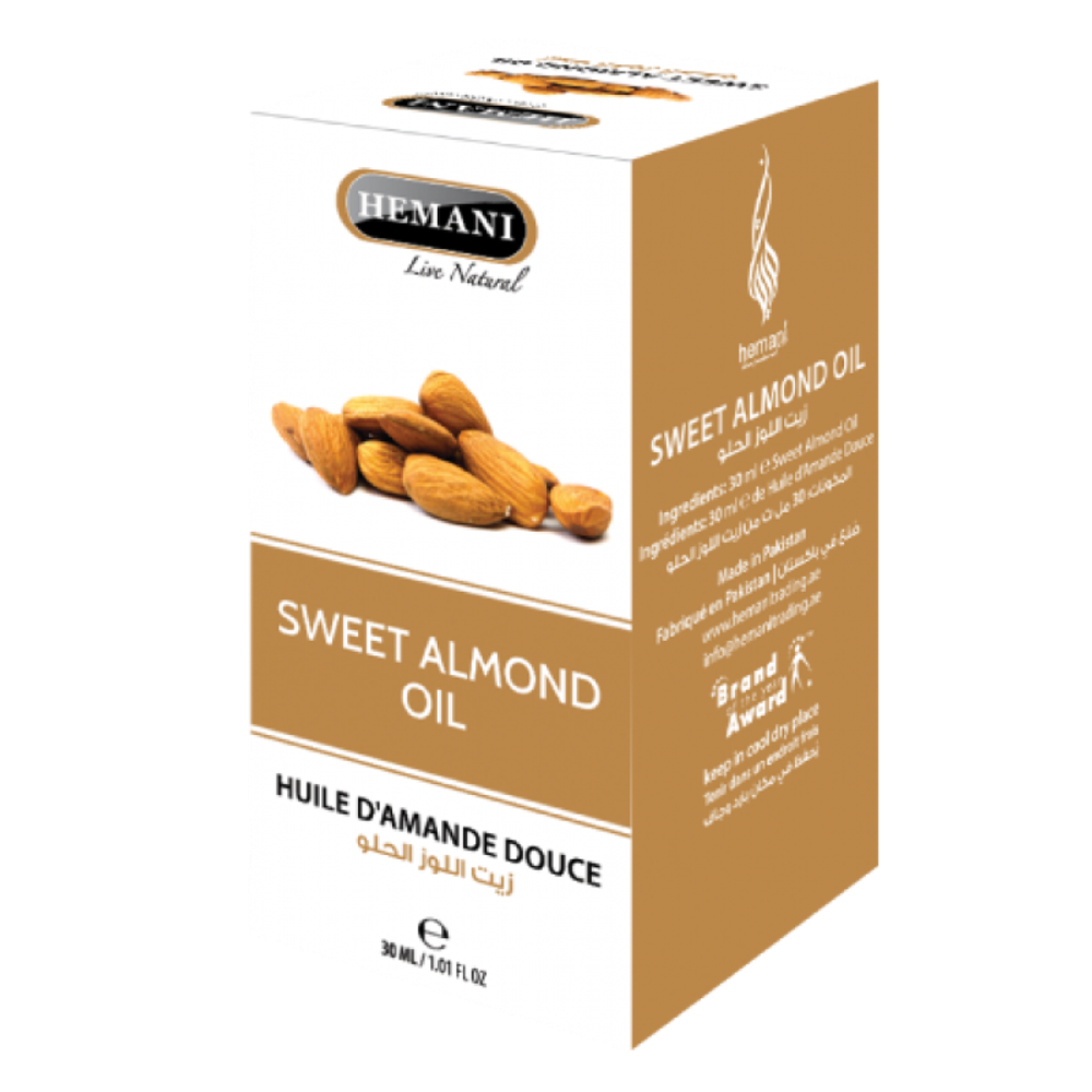 Масло Hemani Sweet Almond oil Сладкого миндаля, 30 мл