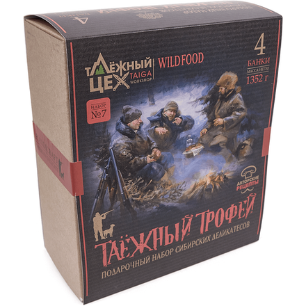 Набор Mix №7 (Медведь, Бобр, Косуля, Олень) ТЦ