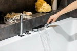 Смеситель для ванны Ravak Chrome CR 025.20BL черный