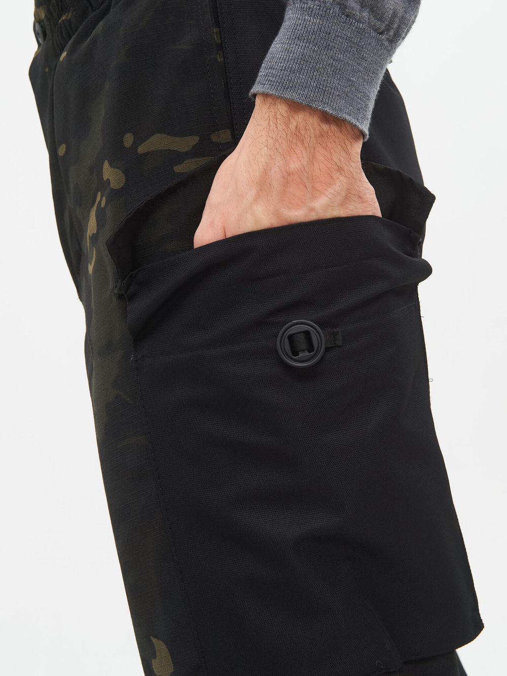 Костюм демисезонный Горка-3 Сombo ткань Смесовая Рип-Стоп/Cat's Eye цвет Мультикам City/Черный