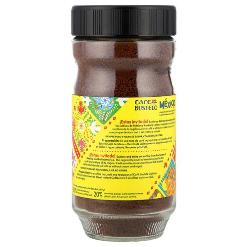 Café Bustelo, Растворимый кофе, латиноамериканская смесь, 200 г (7,05 унции)