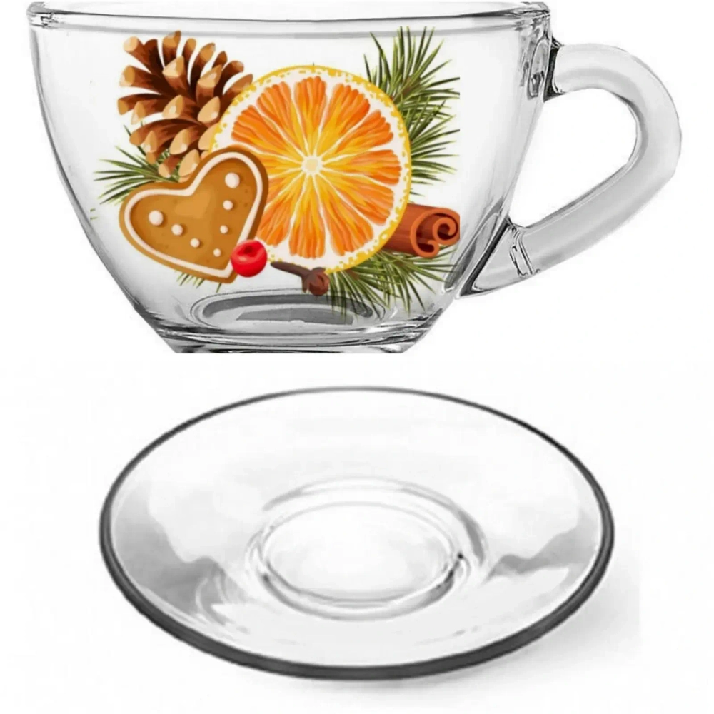 Чайная пара 200мл «Со вкусом праздника» 5 видов в чемоданчике