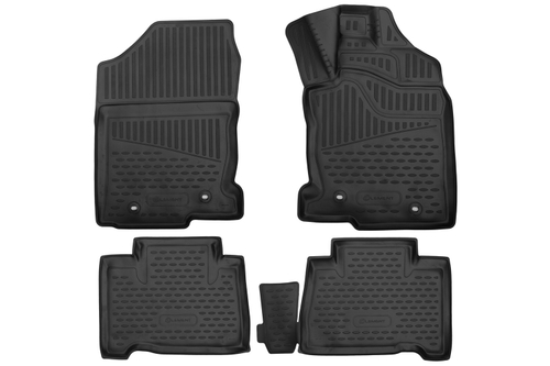 Коврики 3D в салон для LEXUS NX 2014-2017 правый руль, 4шт. (полиуретан)  AFM3DA0N018210K