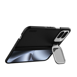 Чехол с MagSafe на Google Pixel 10 Pro Fold, серия Super Frosted Shield Prop Magnetic (версия с прозрачной откидной крышкой объектива) от Nillkin