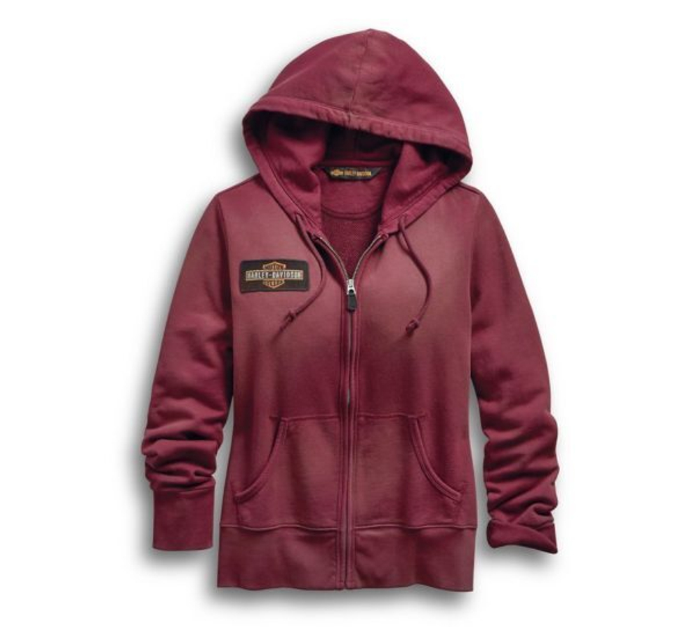 Толстовка s Wine Hoodie Harley-Davidson