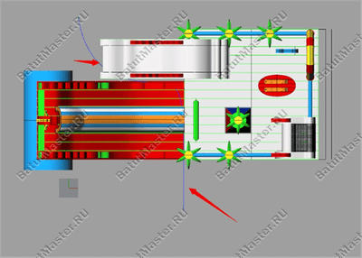 Большая и высокая горка "Змей Горыныч 3" 17*10*9 м