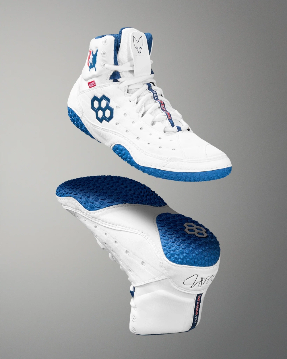 Борцовки RUDIS SF-TBILISI 2.0 ADULT WRESTLING SHOES - USA WHITE