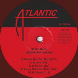 Bruno Mars. Unorthodox Jukebox (Limited Dark Red, LP). Коллекционное издание на темно-красном виниле