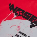 Футболка Heartz Self-Hommage Deconstructed 3/4 красная