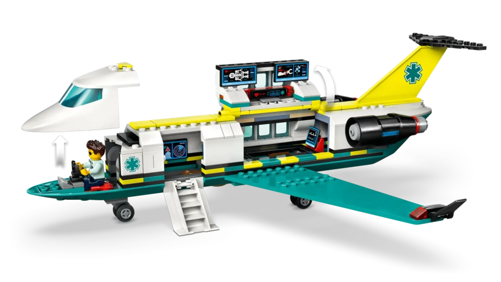 Конструктор LEGO City 60465 Самолет экстренной воздушной помощи