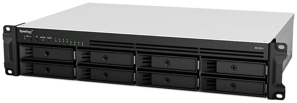 СЕТЕВОЕ ОБОРУДОВАНИЕ SYNOLOGY RS1221+ 8XHDD 2U NAS-СЕРВЕР «ALL-IN-1» (ДО 12-И HDD МОДУЛЬ RX418 X 1)