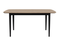 Стол обеденный Tammi 160*90 см (натуральный дуб, черный)